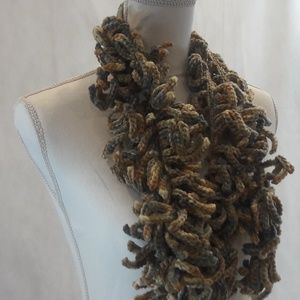Hand Crafted, Crochet, hippie, Necklace,Wrap